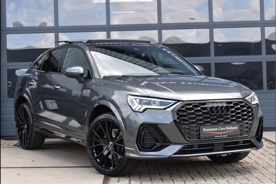 Audi Q3 Sportback 45 TFSI e S-Line 245 Pk Pano Navi Sfeer Leder ACC Keyless Camera