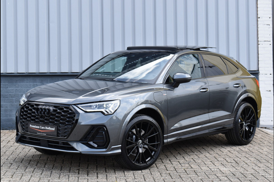 Audi Q3 Sportback 45 TFSI e S-Line 245 Pk Pano Navi Sfeer Leder ACC Keyless Camera