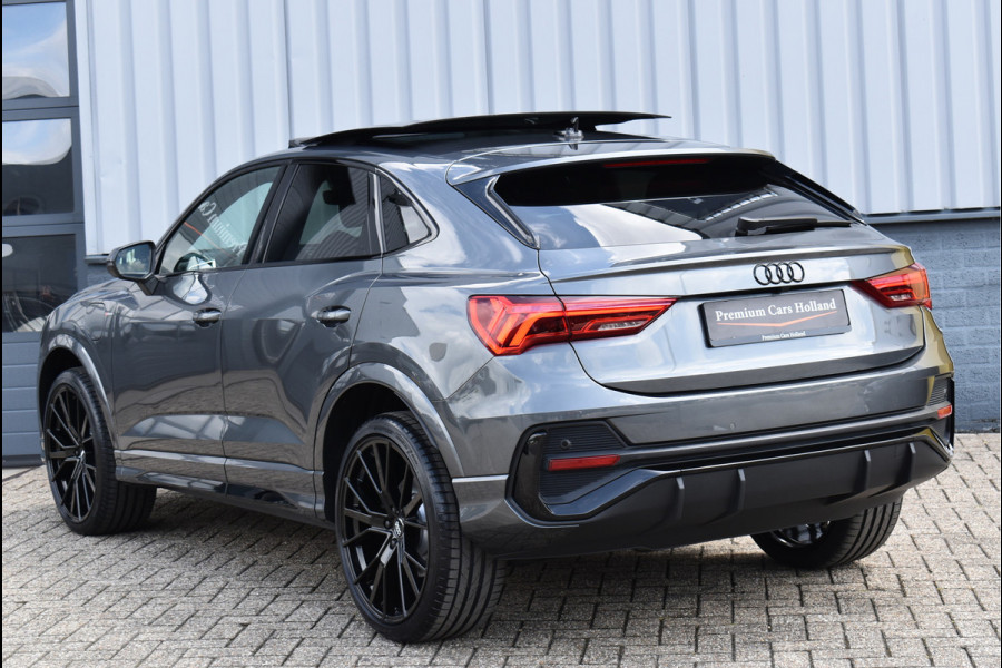 Audi Q3 Sportback 45 TFSI e S-Line 245 Pk Pano Navi Sfeer Leder ACC Keyless Camera