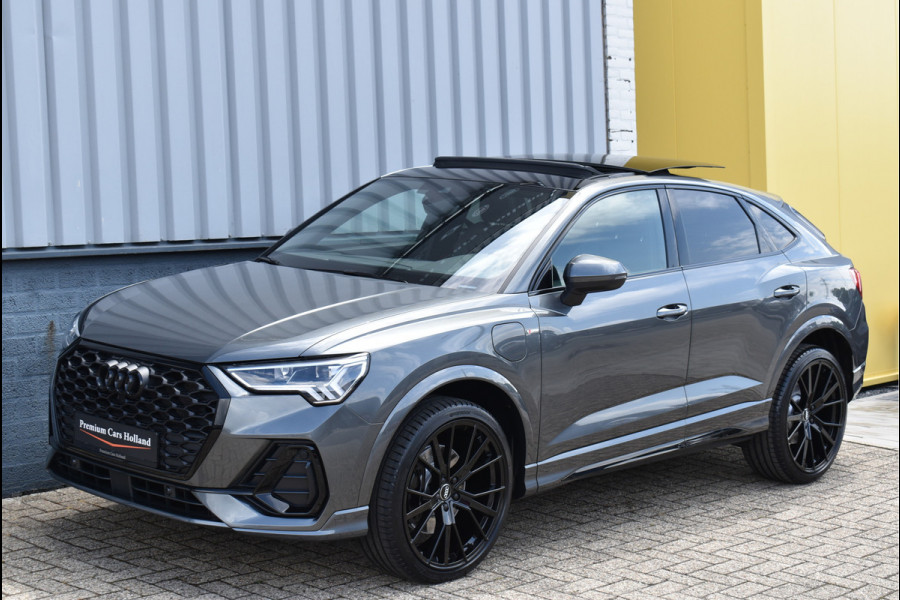 Audi Q3 Sportback 45 TFSI e S-Line 245 Pk Pano Navi Sfeer Leder ACC Keyless Camera