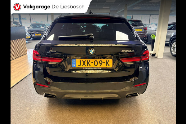 BMW 5 Serie Touring 530e xDrive High Executive M-sport / leer / pano / navi / head-up / Apple carplay