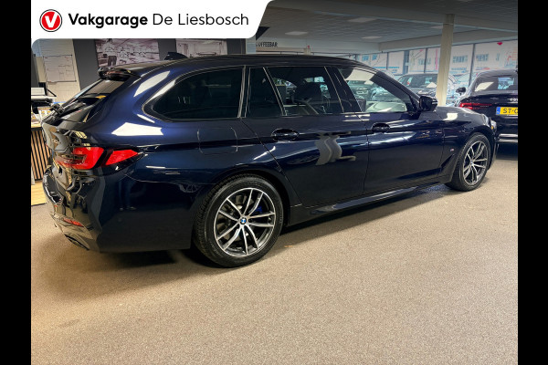 BMW 5 Serie Touring 530e xDrive High Executive M-sport / leer / pano / navi / head-up / Apple carplay