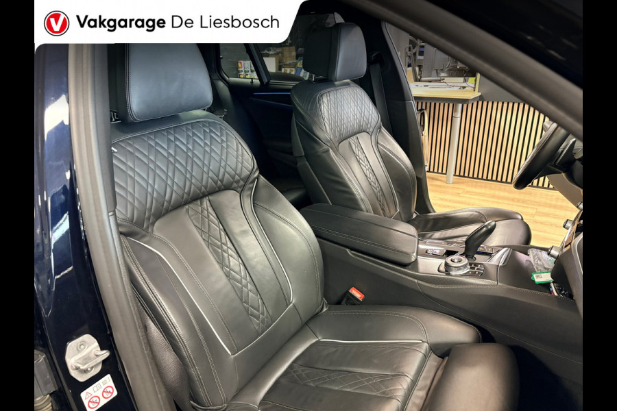 BMW 5 Serie Touring 530e xDrive High Executive M-sport / leer / pano / navi / head-up / Apple carplay