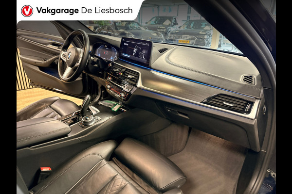 BMW 5 Serie Touring 530e xDrive High Executive M-sport / leer / pano / navi / head-up / Apple carplay