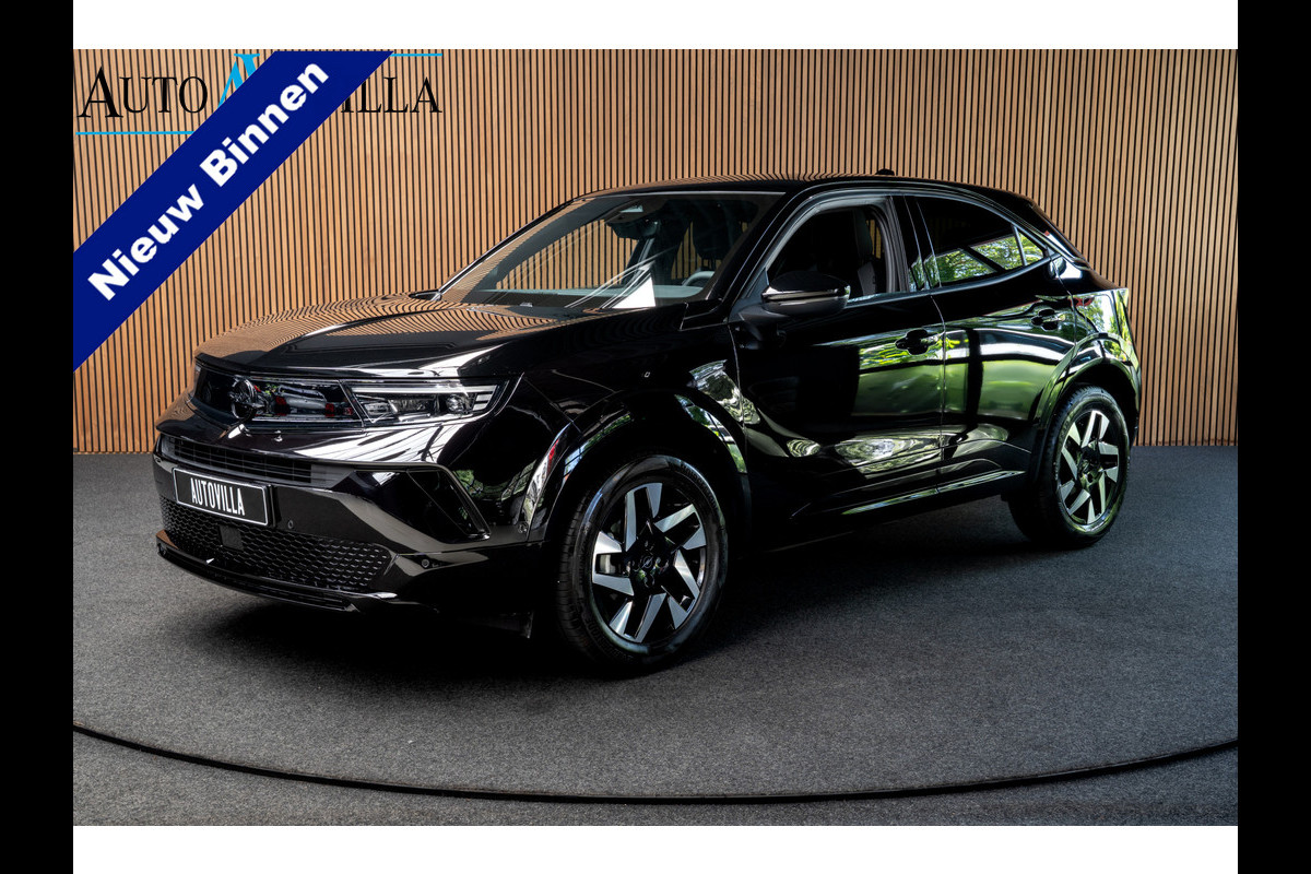 Opel Mokka 1.2 T GS Leer Navi Camera Stuur- & Stoelverwarm. PDC Climate Carplay Keyless Entry + start Cruise LM velgen Nieuw!