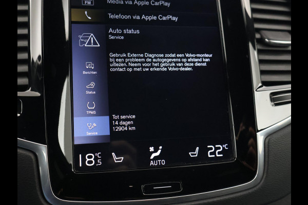 Volvo XC90 2.0 D5 AWD 235 PK AUT. GRIJS KENTEKEN INSCRIPTION + ADAPTIVE CRUISE | TREKHAAK | LEDER