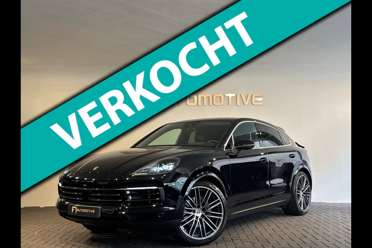 Porsche Cayenne Coupé 3.0 Pano|Sportuitlaat|Chrono|Luchtvering