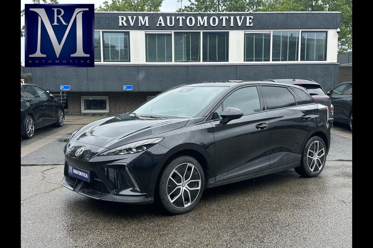 MG MG 4 Electric Luxery SOH 95%|360 CAMERA| 7 JAAR MG GARANTIE T/M 05-2031| ELEK. STOEL| DODE HOEK SENSOR| STOEL + STUURVERWARMING| ADAPTIVE CRUISE CONTROL