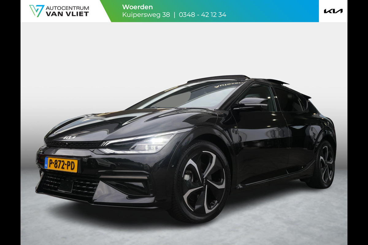 Kia Ev6 GT-Line AWD 77.4 kWh | 325PK | SOH 97,1 | Stoelverwarming-ventilatie | Schuif-kanteldak | Carplay | Keyless |