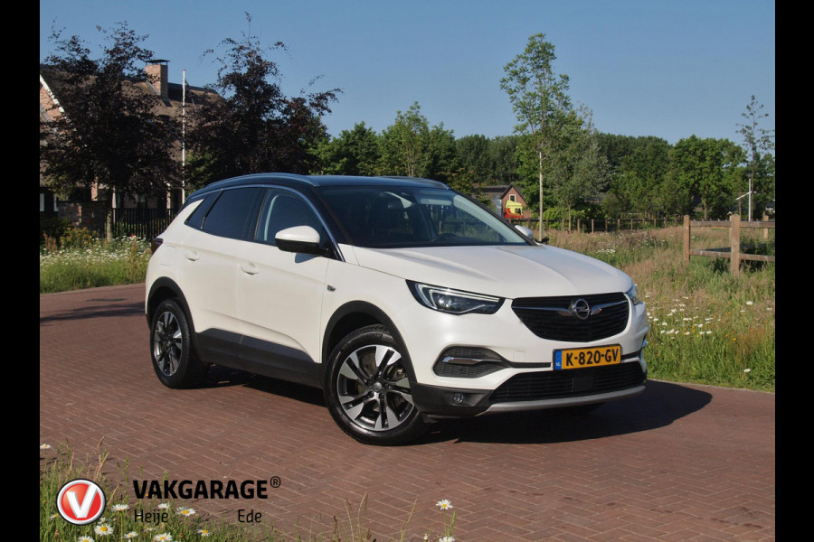 Opel Grandland X 1.2 Turbo Ultimate | Apple Carplay | Cruise Control | Parkeersensoren | Leder-pakket |