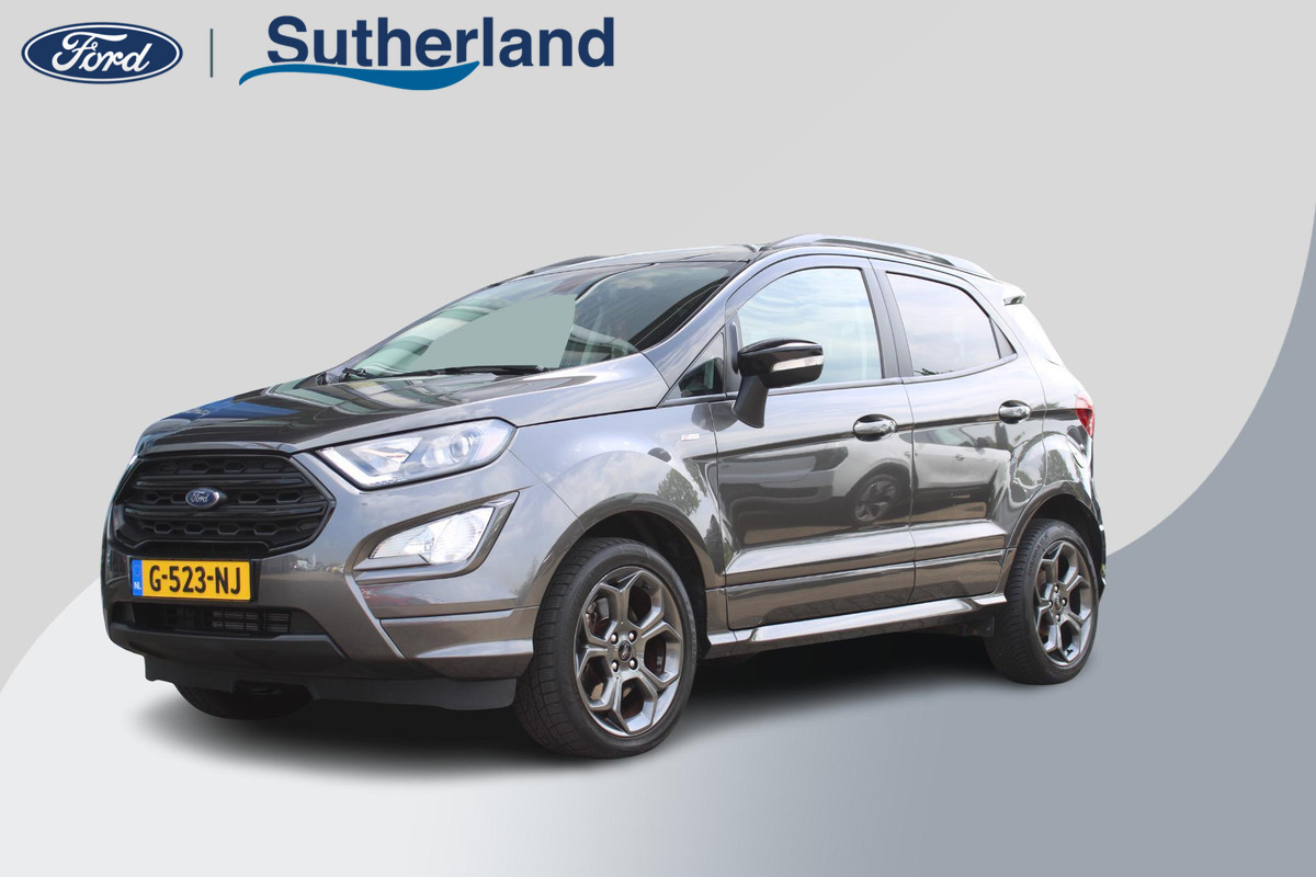 Ford EcoSport 1.0 EcoBoost ST-Line Black | Automaat! | Trekhaak | Stoel + Stuurverwarming | Cruise Control | Navigatie | Climate Control |