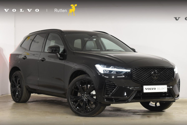 Volvo XC60 T6 350PK Plug-in hybrid AWD Plus Black Edition / Adaptive Cruise control / Elektrische stoelen met geheugen / Stuurverwarming / Stoelverwarming v+a / 360 Camera / Harman Kardon / Semi-elektrisch inklapbare trekhaak