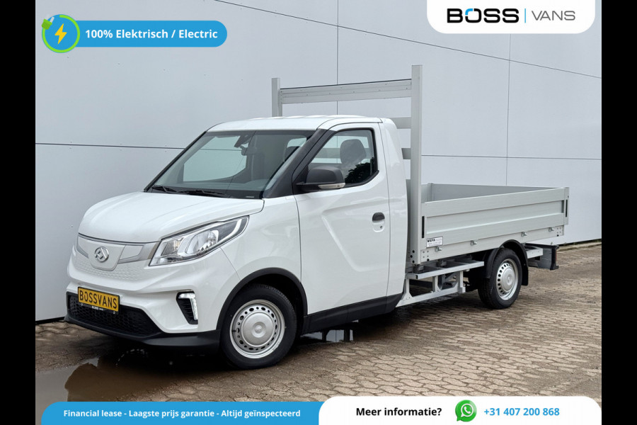 Maxus EDELIVER 3 50kWh 122PK 6 x Verfügbar Pritische Open Laadbak 327km WLTP 100% Elektrisch Airco Cruise Control Carplay Camera Pickup Open Box