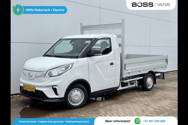 Maxus EDELIVER 3 50kWh 122PK Nieuw! Open Laadbak 327km WLTP 100% Elektrisch Airco Cruise Control Carplay Camera Pritsche Pickup Open Box