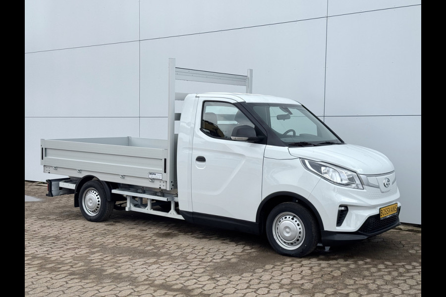 Maxus EDELIVER 3 50kWh 122PK Nieuw! Open Laadbak 327km WLTP 100% Elektrisch Airco Cruise Control Carplay Camera Pritsche Pickup Open Box
