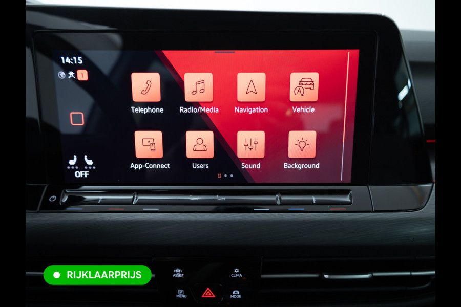 Volkswagen Golf 1.4 eHybrid Style | Standkachel | Stuur-, Stoel- & Achterbankverw. | Adap. Cruise | Travel assist | Camera, Ergo Active stoel met massage, IQ Led