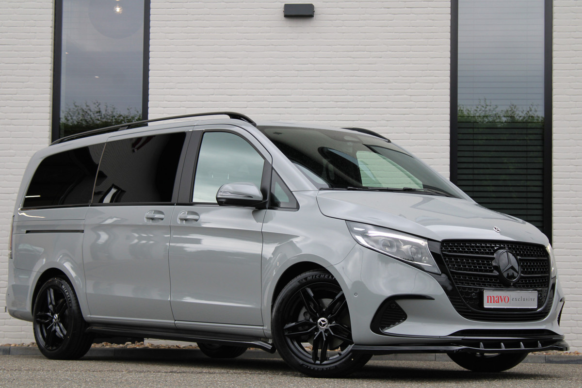 Mercedes-Benz V-Klasse 300d / Lang / DC / Black Edition / Burmester / 2x Elec Schuifdeur / 360 Camera / Vol Opties / NIEUWSTAAT