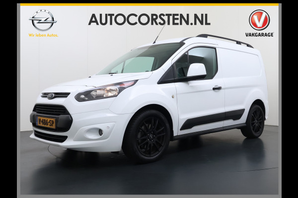 Ford Transit Connect 1.5TDCI L1 Marge Geen BTW 3-Persoons Trekhaak Airco Bluetooth Pdc Lmv Trend Schuifdeur Tussenwand 1e Particuliere Eigenaar 1.200KG Trekgewicht Origineel Nederlandse Auto
