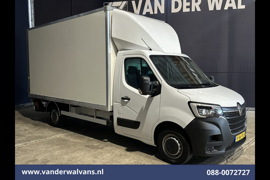 Renault Master 2.3 dCi 146pk Bakwagen 222cm Hoog Laadklep Euro6 Airco | Camera | Navigatie | LED Cruisecontrol, Bijrijdersbank