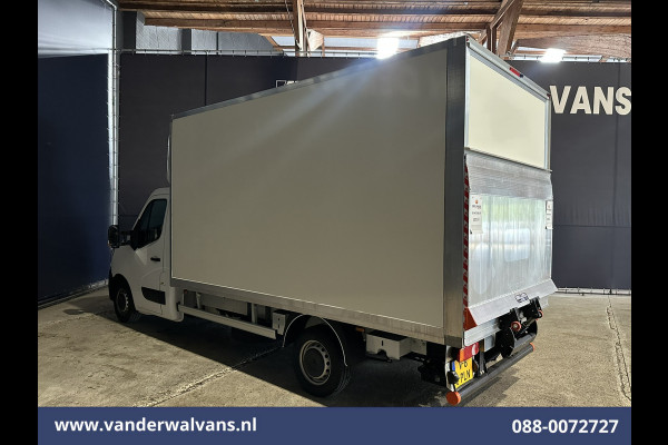 Renault Master 2.3 dCi 146pk Bakwagen 222cm Hoog Laadklep Euro6 Airco | Camera | Navigatie | LED Cruisecontrol, Bijrijdersbank
