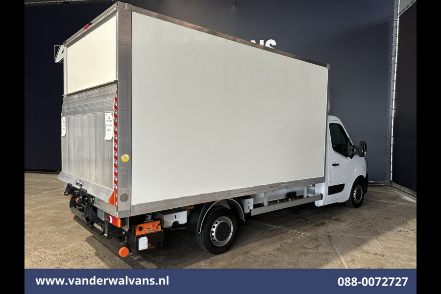 Renault Master 2.3 dCi 146pk Bakwagen 222cm Hoog Laadklep Euro6 Airco | Camera | Navigatie | LED Cruisecontrol, Bijrijdersbank