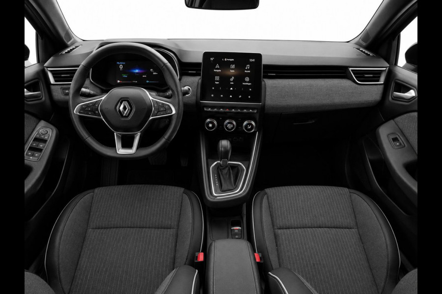 Renault Clio 1.6 E-Tech Full Hybrid Aut. 145pk Techno 360 Camera Full LED Matrix Easy Link Digitaal Dashboard Climate Stoelverwarming Stuurverwarming Keyless Privacy Glass 16 inch LM Velgen