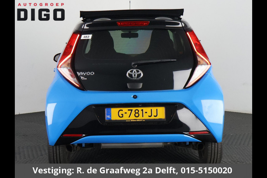 Toyota Aygo 1.0 VVT-i X-Play Cabrio Bi-Tone Automaat | Apple Carplay & AndroidAUTO | Airco | Camera |