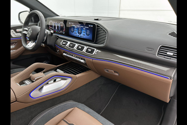 Mercedes-Benz GLE Coupé AMG 53 Hybrid 4MATIC+ Night Edition Premium Plus | Winterpakket | Remklauwen in rood | Sierelementen AMG carbon | Stoelventilatie voor | 22 inch kruisspaaks AMG-velgen | Trekhaak | Panoramaschuifdak | 360° camera |