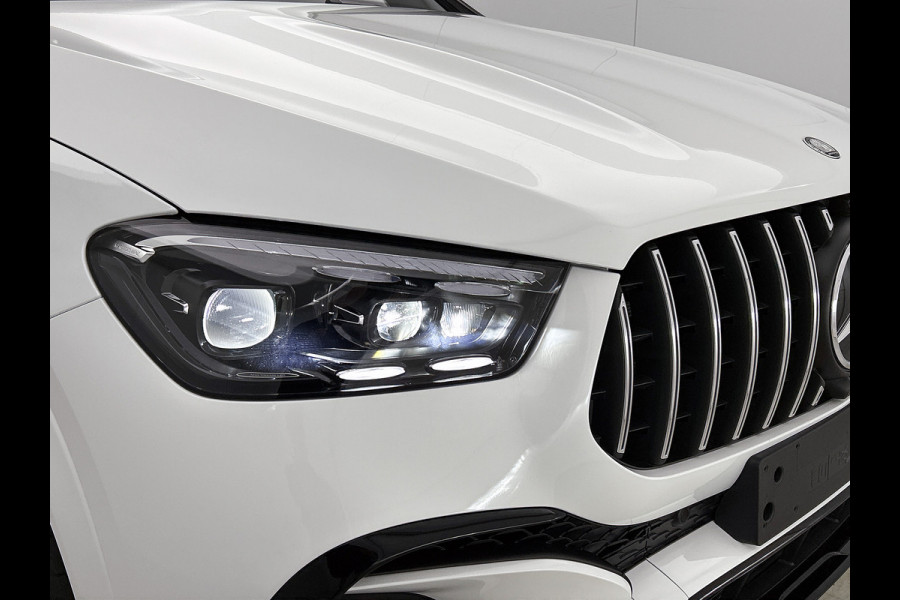 Mercedes-Benz GLE Coupé AMG 53 Hybrid 4MATIC+ Night Edition Premium Plus | Winterpakket | Remklauwen in rood | Sierelementen AMG carbon | Stoelventilatie voor | 22 inch kruisspaaks AMG-velgen | Trekhaak | Panoramaschuifdak | 360° camera |
