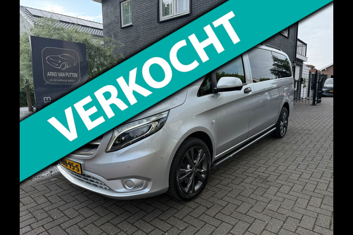 Mercedes-Benz Vito 119 CDI Lang Dubbele Cabine /Led /Zeer netjes