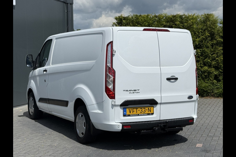 Ford Transit Custom 2.0 TDCI E6 / L1H1 / 1e EIG. / INRICHTING / 2.5 TONS TREKHAAK / 3-ZITS / AIRCO / CRUISE / LED