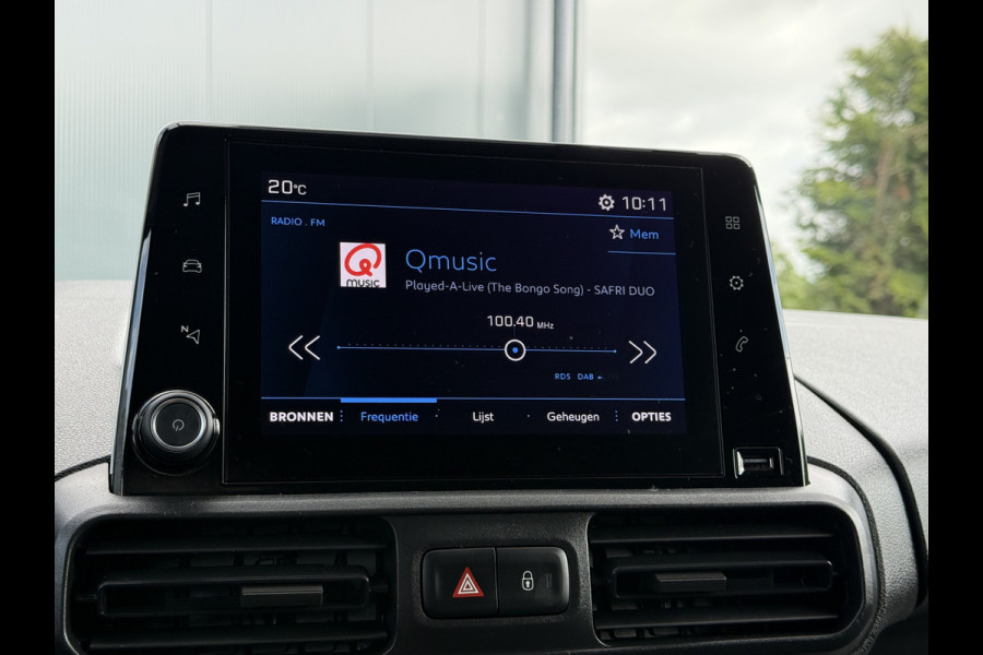 Peugeot Partner 1.5 BlueHDi 102 PK / L1H1 / 1e EIG. / AIRCO / CRUISE / CARPLAY / SCHUIFDEUR / ZEER NETJES!