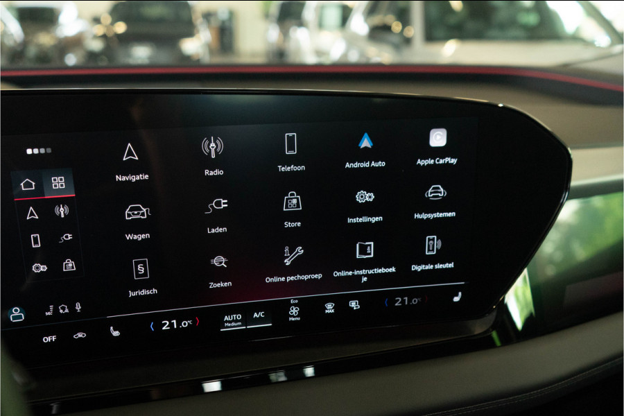 Audi Q6 e-tron Quattro / S-line/ Standkachel/ Top View/ Bang & Olufsen Sound System/ Panoramadak/ Trekhaak/
