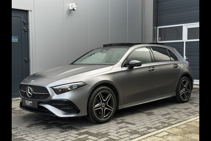 Mercedes-Benz A-Klasse 250 e AMG Line Matgrijs | Pano | 360 | Headup | Matrix | 1e eig | 12 maanden Garantie