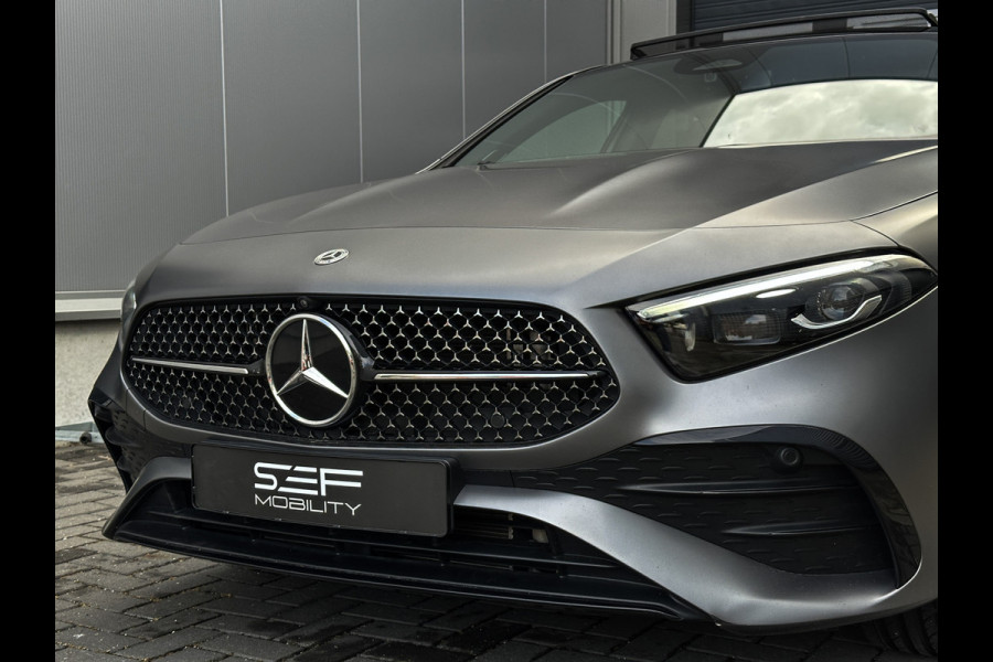 Mercedes-Benz A-Klasse 250 e AMG Line Matgrijs | Pano | 360 | Headup | Matrix | 1e eig | 12 maanden Garantie