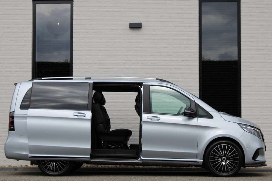 Mercedes-Benz Eqv 300 L2 / AMG / Luchtvering / Dubbele Cabine / Black Edition / 360 Camera / Vol Opties / NIEUWSTAAT