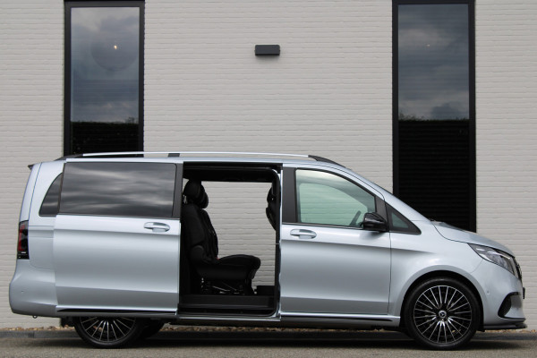 Mercedes-Benz Eqv 300 L2 / AMG / Luchtvering / Dubbele Cabine / Black Edition / 360 Camera / Vol Opties / NIEUWSTAAT