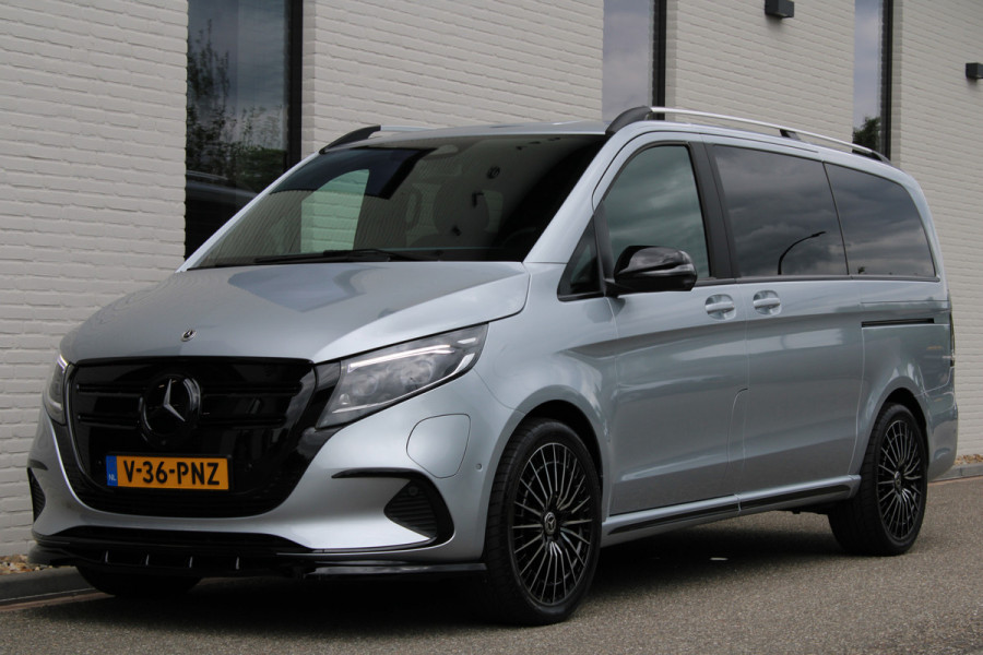 Mercedes-Benz Eqv 300 L2 / AMG / Luchtvering / Dubbele Cabine / Black Edition / 360 Camera / Vol Opties / NIEUWSTAAT