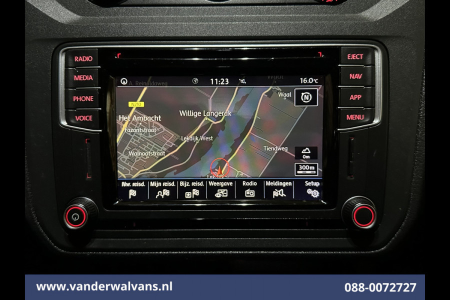 Volkswagen Caddy 2.0 TDI 102pk L1H1 Euro6 Airco | Navigatie | Imperiaal | LED | Apple Carplay | 1500kg Trekhaak Android Auto, Cruisecontrol, Parkeersensoren