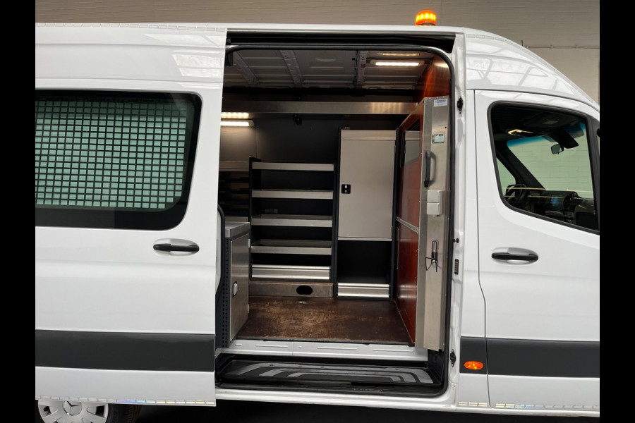 Mercedes-Benz Sprinter Automaat Servicewagen 314 2.2 CDI 140PK L2H2 euro6 BOTT, Victron V230, Standkachel Trekhaak RIJKLAARPRIJS