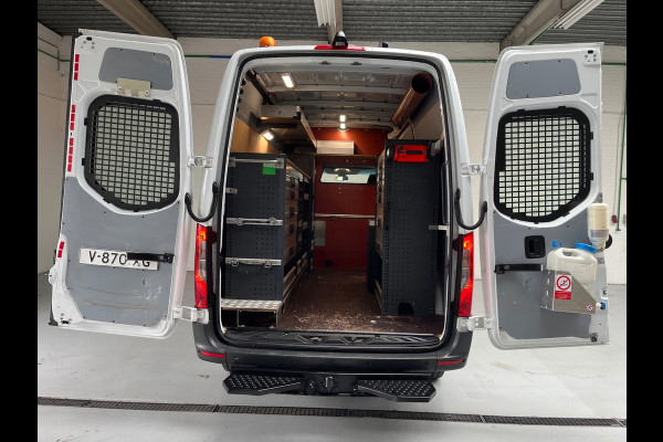 Mercedes-Benz Sprinter Automaat Servicewagen 314 2.2 CDI 140PK L2H2 euro6 BOTT, Victron V230, Standkachel Trekhaak RIJKLAARPRIJS