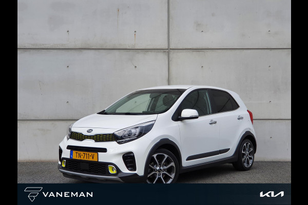 Kia Picanto 1.2 CVVT X-Line | Stoelverwarming | LED | Leder | Clima | Navi | Camera |