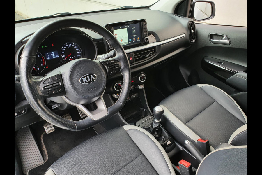 Kia Picanto 1.2 CVVT X-Line | Stoelverwarming | LED | Leder | Clima | Navi | Camera |