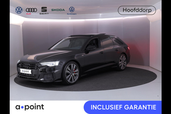 Audi A6 Avant 55 TFSI e quattro Pro Line S Competition 367 pk S-tronic | Navigatie | Panoramadak | Parkeersensoren | Achteruitrijcamera | Lederen bekleding | Stoelverwarming | S-Line |