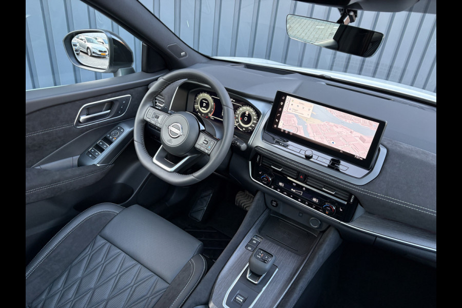 Nissan QASHQAI 1.3 MHEV Xtronic Tekna Plus | panodak | Leder | Stoelgeheugen | 360 Camera | Head Up | Bose | Prijs Rijklaar!!
