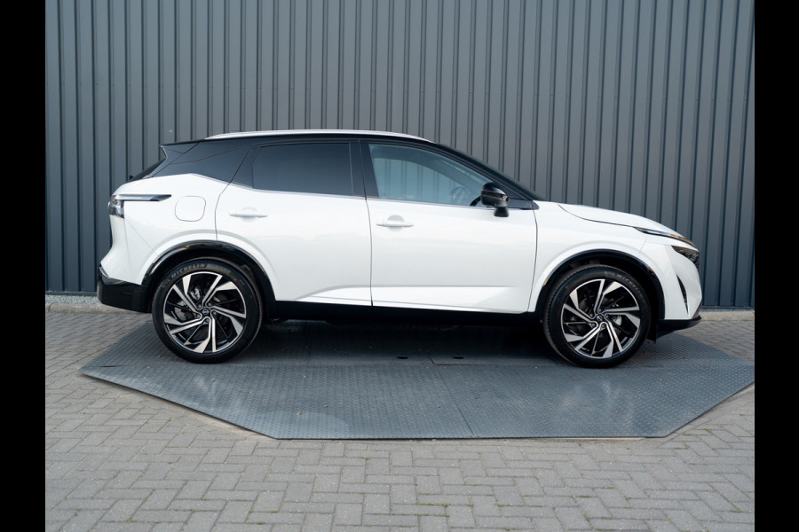Nissan QASHQAI 1.3 MHEV Xtronic Tekna Plus | panodak | Leder | Stoelgeheugen | 360 Camera | Head Up | Bose | Prijs Rijklaar!!
