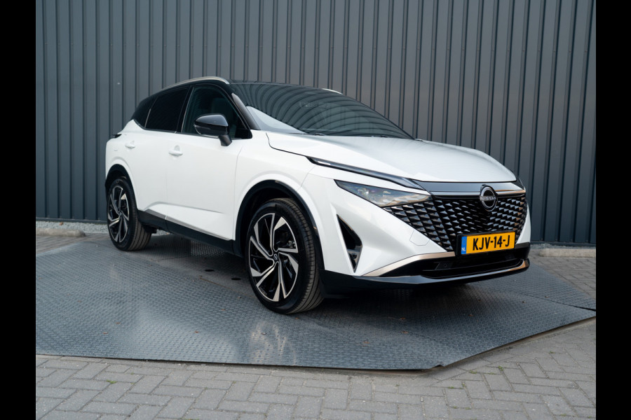 Nissan QASHQAI 1.3 MHEV Xtronic Tekna Plus | panodak | Leder | Stoelgeheugen | 360 Camera | Head Up | Bose | Prijs Rijklaar!!