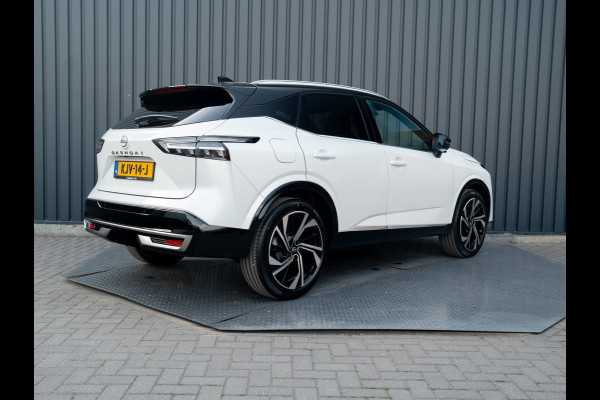 Nissan QASHQAI 1.3 MHEV Xtronic Tekna Plus | panodak | Leder | Stoelgeheugen | 360 Camera | Head Up | Bose | Prijs Rijklaar!!