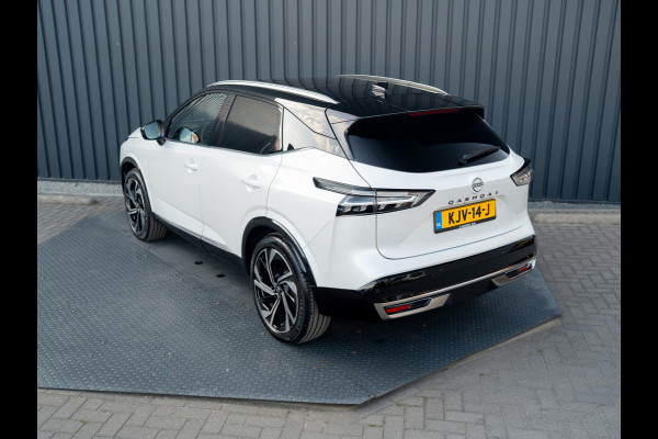 Nissan QASHQAI 1.3 MHEV Xtronic Tekna Plus | panodak | Leder | Stoelgeheugen | 360 Camera | Head Up | Bose | Prijs Rijklaar!!