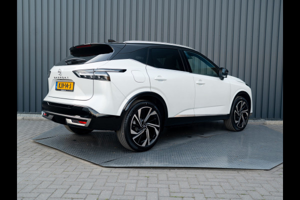 Nissan QASHQAI 1.3 MHEV Xtronic Tekna Plus | panodak | Leder | Stoelgeheugen | 360 Camera | Head Up | Bose | Prijs Rijklaar!!